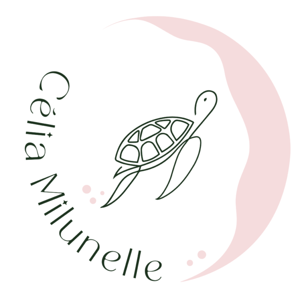 Célia Milunelle - Logo - Fond Blanc