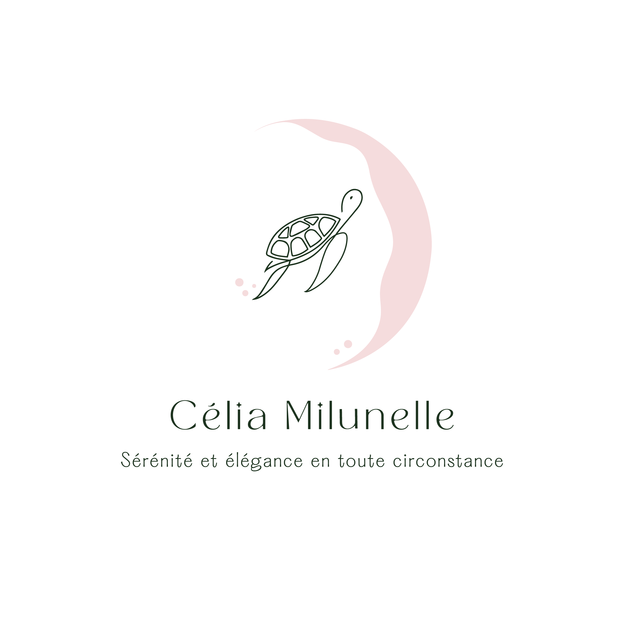 Célia Milunelle - Logo - Fond Transparent